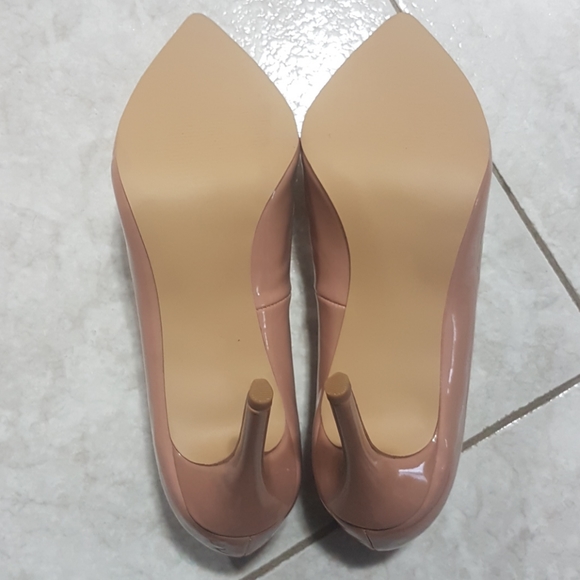 NEW Steve Madden Rose Blush Patent Heels | Size 8 - Picture 10 of 13